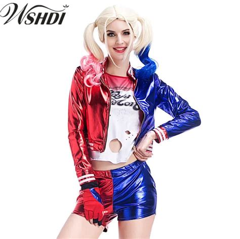 harley quinn outfit adults|harley quinn costume full set.